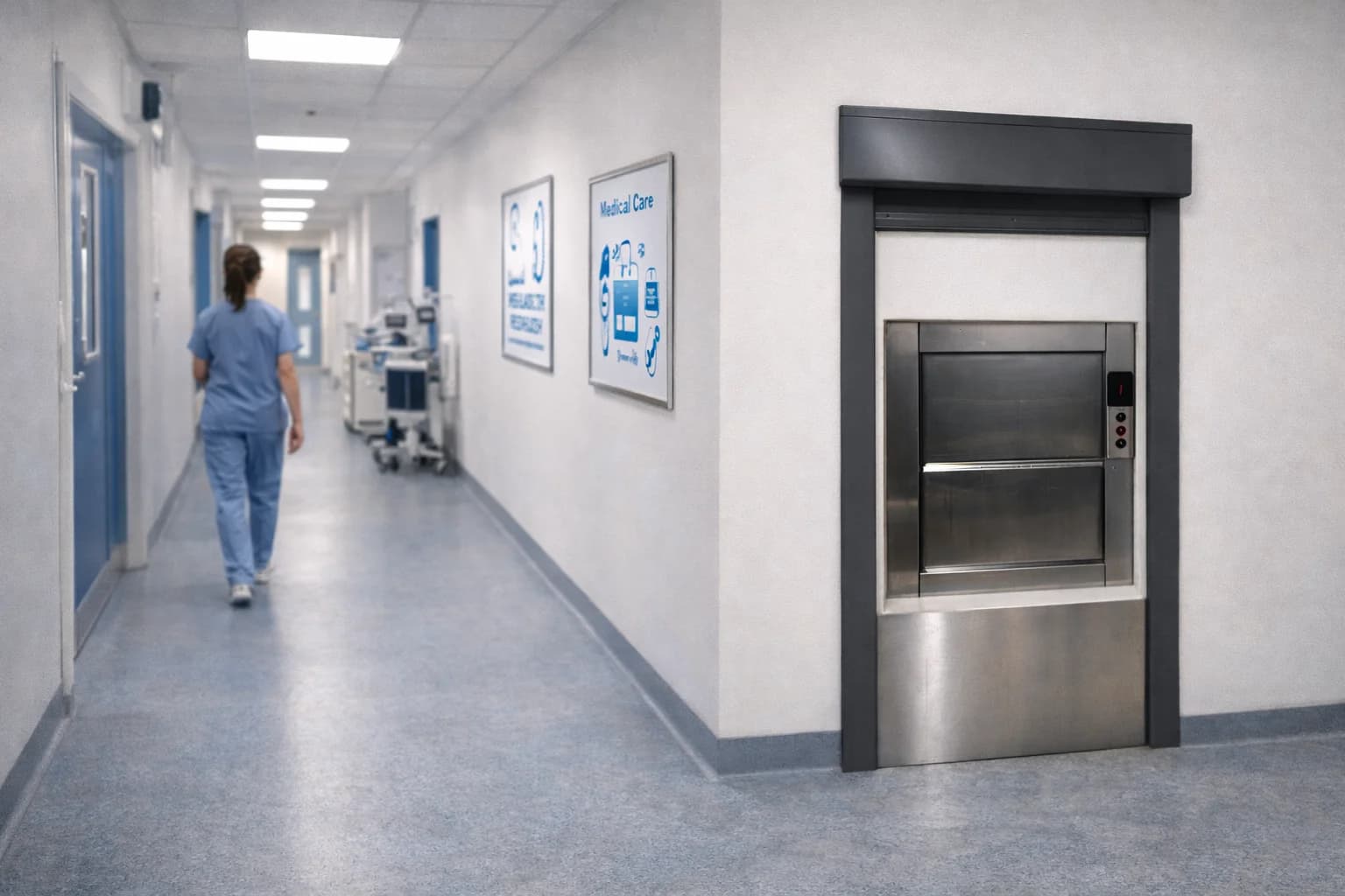 Dumbwaiter services for healthcare facilities UK