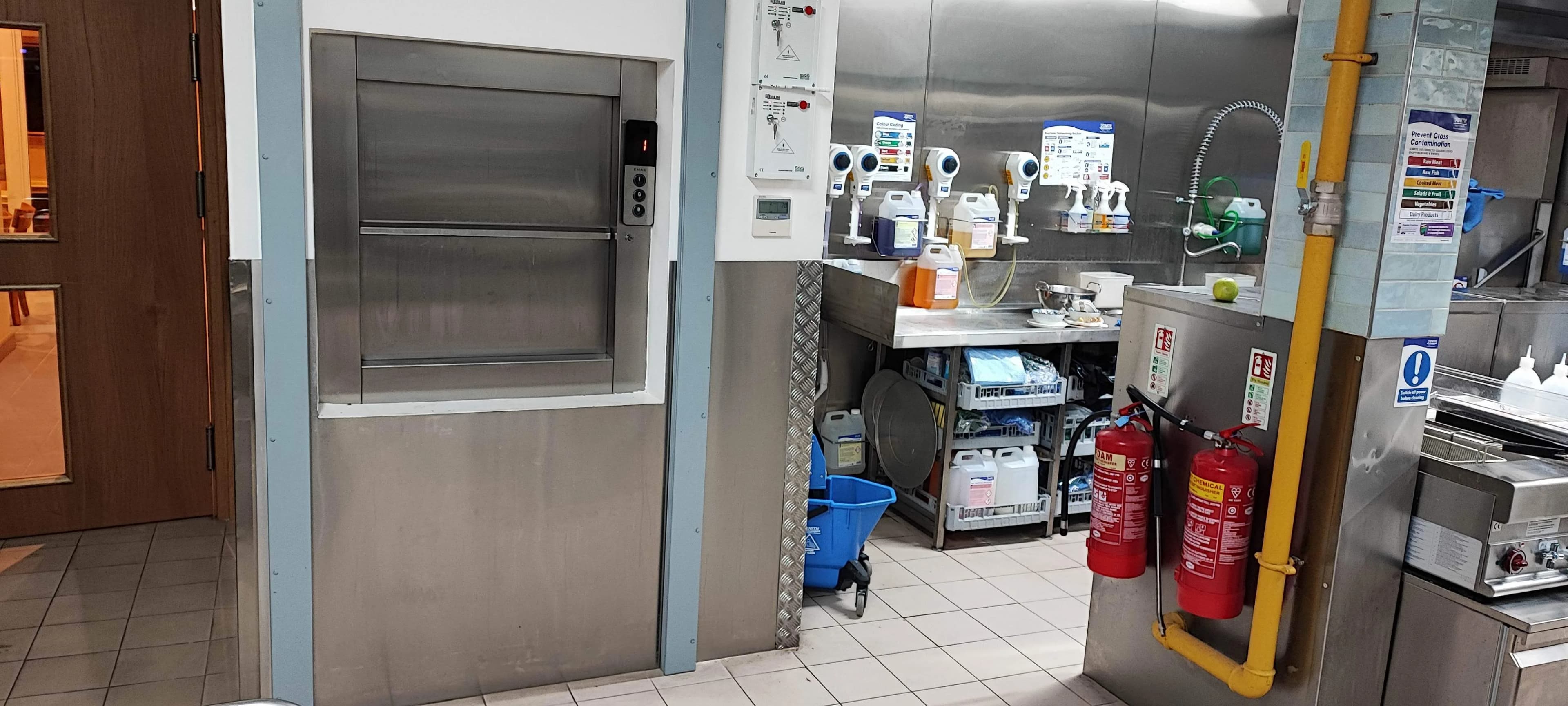 Planned dumbwaiter servicing and maintenance UK